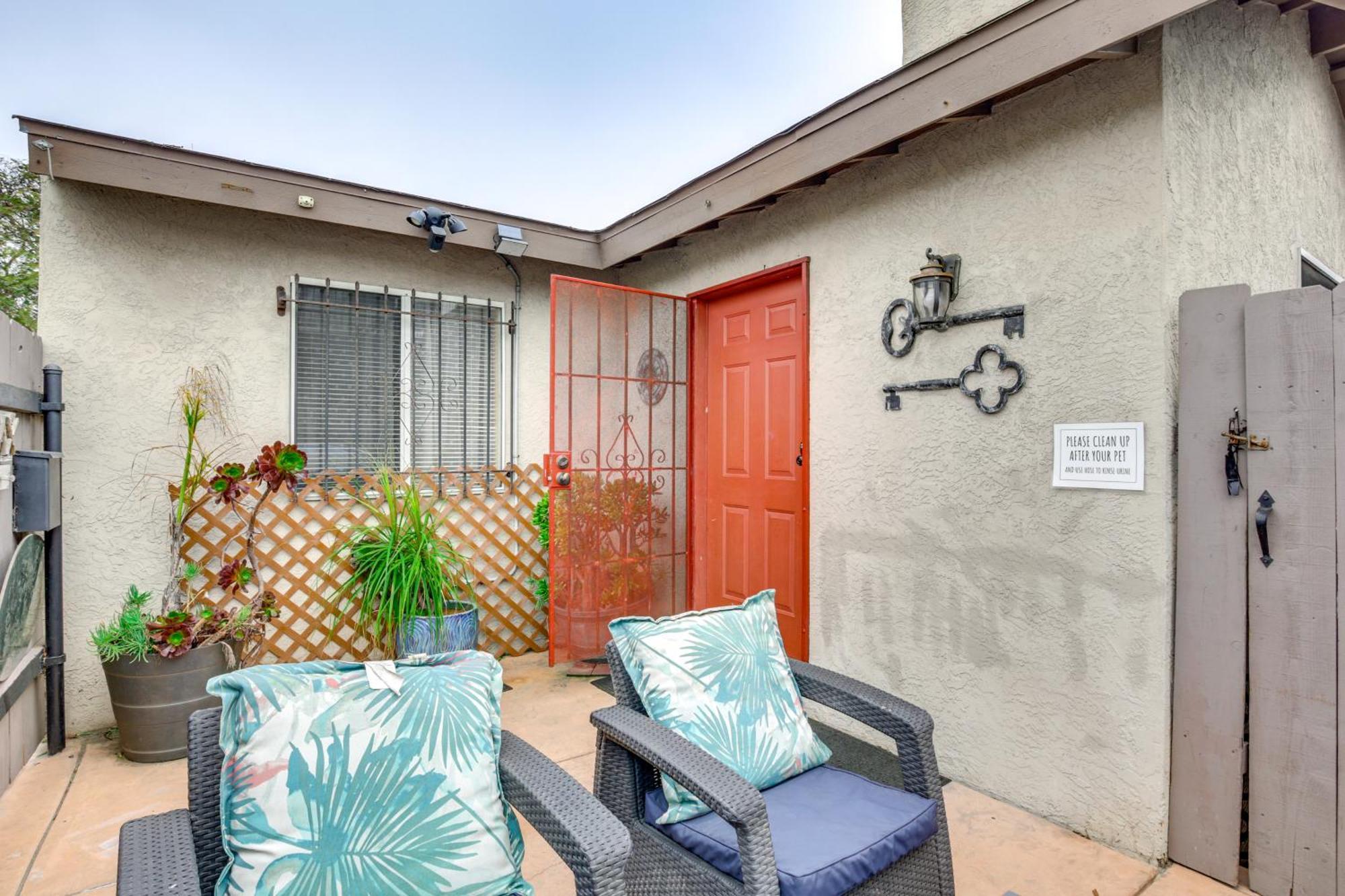 San Diego Home With Patio Steps To Ocean Beach Park Экстерьер фото